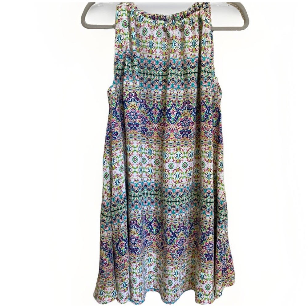Rachel Ashwell‎ Boho Floral Halter Mini Dress Cottagecore 12 Fairy Vacation